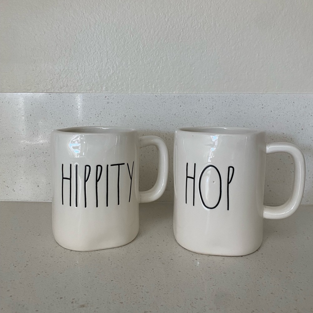 Rae Dunn (2) Easter Mugs